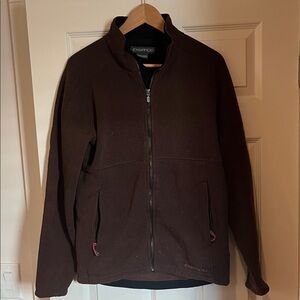 ExOfficio Men's Dark Brown Zip-Up Sweater